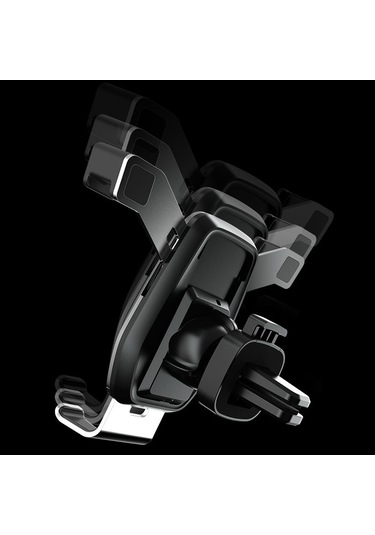 Evrensel Araba Hava Çıkışı Dağı Yerçekimi Telefon Tutucu Standı Dönebilen Metal Braket