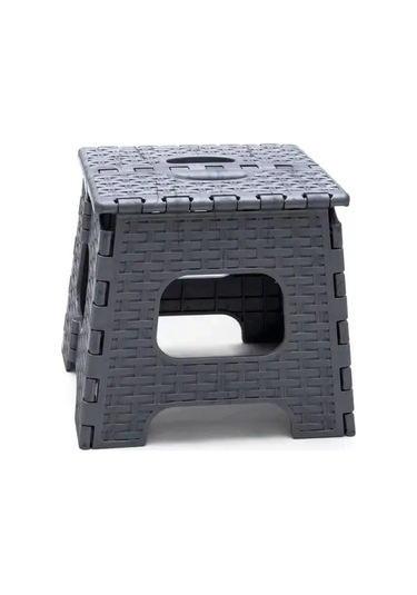 Flybuy Katlanabilir Küçük Tabure 148678084 Gri Pratik Mutfak Yardımcısı Gri