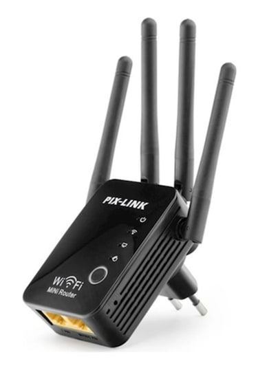 300mbps Uzun Menzilli Wifi Genişletici 4 Anten Sinyal Güçlendiric