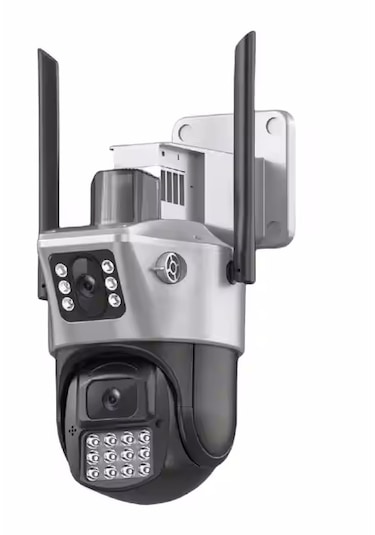 Icsee 223 6mp Dual Lens 355 Görüş Hareketli Gece Görüş Sesli