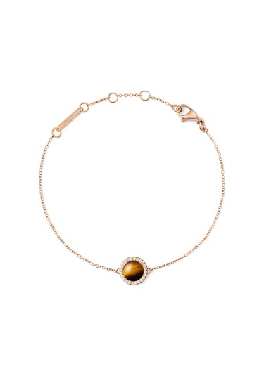 Audrey Bracelet Tiger Eye Rose Gold Rose Gold