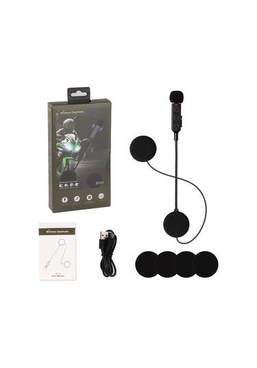 Dianziye Motosiklet Kaskı Bluetooth Kulaklığı - 5.3 Bt Teknolojisi, Otomatik Cevap, Kaliteli Ses, 900ma Pil, Uzun Kullanim Süresi