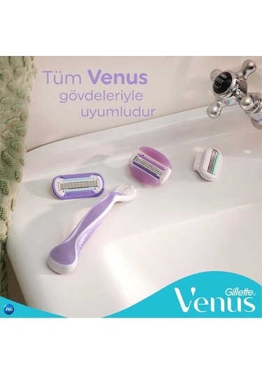 Venus Breeze Yedek Kadın Tıraş Bıçağı 8'li (4x2)