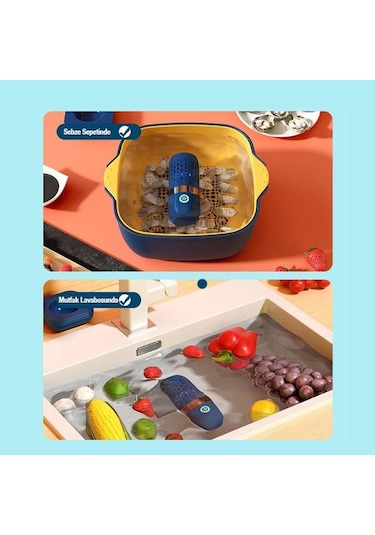 Coofbe Bakliyat Meyve Sebze Yıkama ve Dezenfekte Makinesi Su Geçirmez OH-arıtma Tarım İlacı Dezenfekta