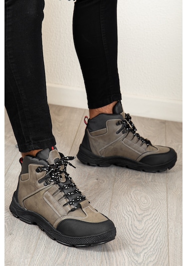 D00201 Garantili Ürün Soğuk Geçirmez Erkek Bot Kum