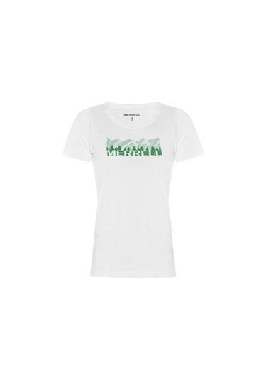Merrell Merrell Kadın Tişört Tall Beyaz 103 Beyaz