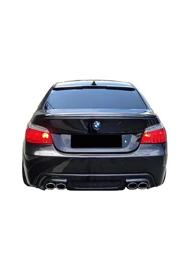 Bmw E60 M5 Difüzör Parlak Siyah Plastik 2003-2010 5 Serisi Arka-difizör-bodykit-ek-karlık