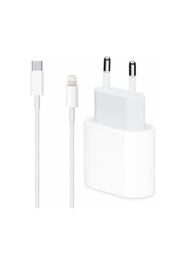 iOS iPhone Uyumlu Tüm Serilerle Hızlı Şarj Aleti Kablo Adaptör Set iPhone 11/12 / 13 / Pro/Pro Ma