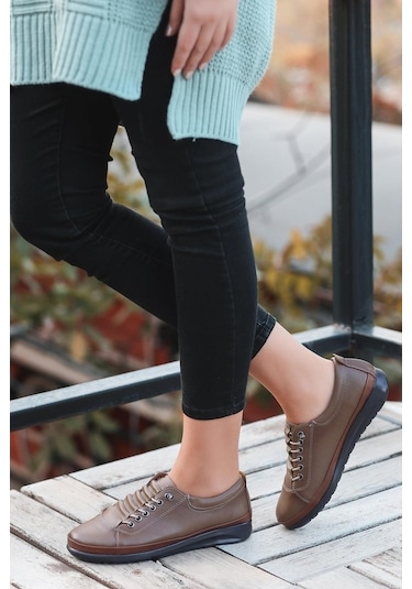 Artı-Artı020-1209 İçi Deri Kadın Sneaker Ayakkabı