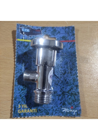 Çtk Çevirmeli Krom Taharet Musluğu  + Teflon Bant Krom