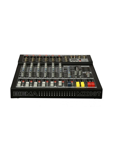 Biema Mx-08T 6 Kanal Profesyonel Efektli Deck Mixer