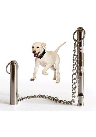 Homyl Köpek Eğitim Düdüğü Ultrasonik Paslanmaz Çelik