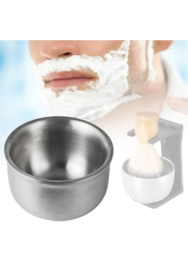 Suntek Tıraş Sabunu Kase Bardağı Kırılmaz Paslanmaz Köpük