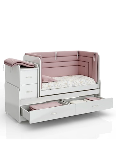 Patiko Sw 703a Büyüyebilen Bebek Odası Takımı Beyaz