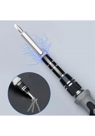 115 İn 1 Hassas Tornavida Onarım Alet Manyetik Sürücü Kitli Elektronik Hassas Tornavida Seti