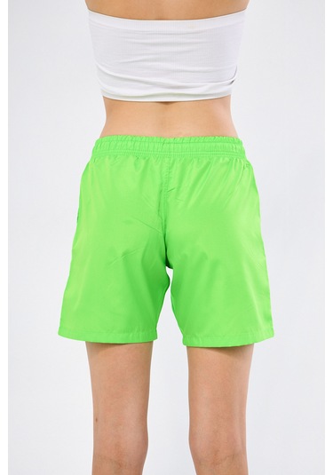 Fantasy Kadın Neon Yeşil Hızlı Kuruyan Deniz Şortu Edy6110ny Yeşil