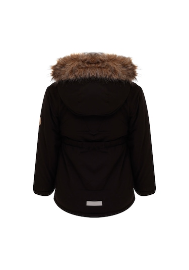 Name It Nmfmarlın Parka Jacket Siyah Kız Çocuk Kaban Siyah