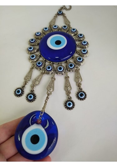 Metal Nazarlık Duvar Dekoru 30cm