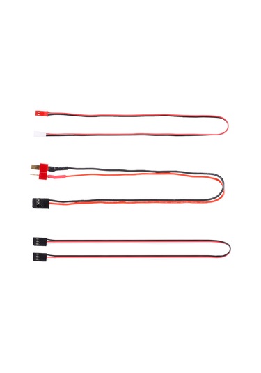 Ximistore9 Rc Tırmanış Araçları İçin 3'lü Uzatma Kablosu Seti - Jst Ph2.0mm Bağlantı