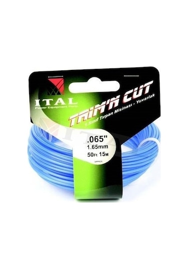 Ital Yuvarlak Beyaz Tırpan Misinası 15 M 1.30 MM