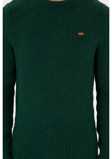 U.s. Polo Assn. Erkek Koyu Yeşil Kazak /triko 50297050-vr079 Koyu Yesıl Koyu Yeşil