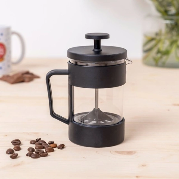 River World 350 Ml'lik French Press Cam Siyah Renkli