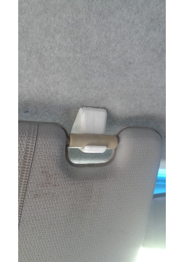 Kia Sportage Güneşlik Tutucu Klips Abs Siyah - Gri