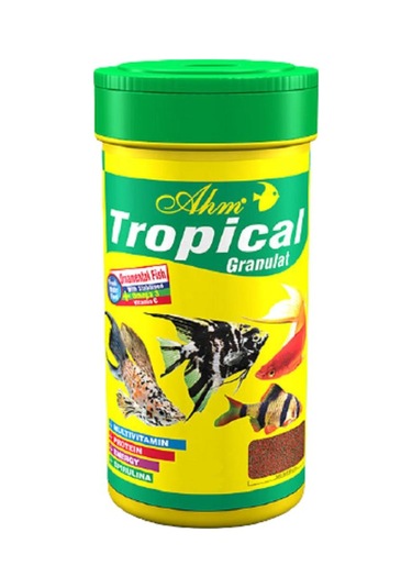 Ahm Tropical Ganulat Balık Yemi 250 Ml