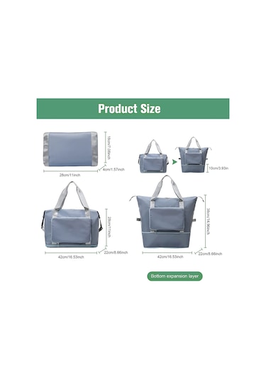 Wezone Büyük Kapasiteli Katlanabilir Seyahat Çantası - Su Geçirmez Hafif Taşınabilir Valiz, Kadınlar Ve Kızlar İçin Sabit Kayışlı Makyaj Organizer Pembe