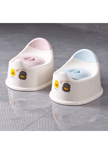 Hangfox Küçük Çocuklar İçin Kalın Yapıklı Kamyon Desenli Tuvalet, İç Kova Ve Kolay Temizleme Özelliği İle Emekli Eğitimi Pembe