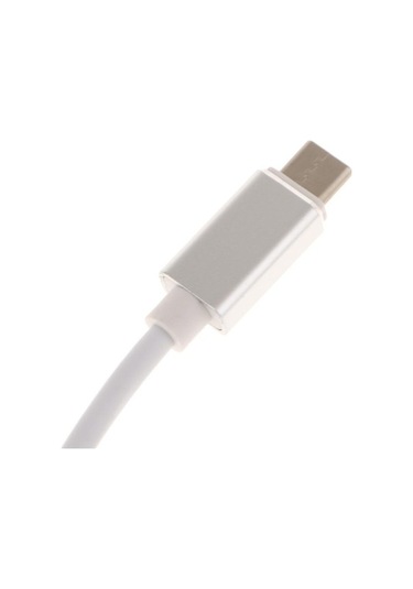 Trendooze Homyl Usb Tip C 3.0 Adaptör Şarj Ve Senkronizasyon Gümüş