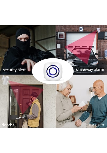 Akıllı Alarm Güvenlik Görevlisi Akıllı Uyarı Sistemi Kablosuz