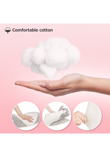 Youmex Gri Kedi Şekilli Yumuşak Yastık Oyuncak 70 Cm Yumuşak Pamuk Doldurma 女友及儿童 Hediyelik Peluş Oyuncağı Gri