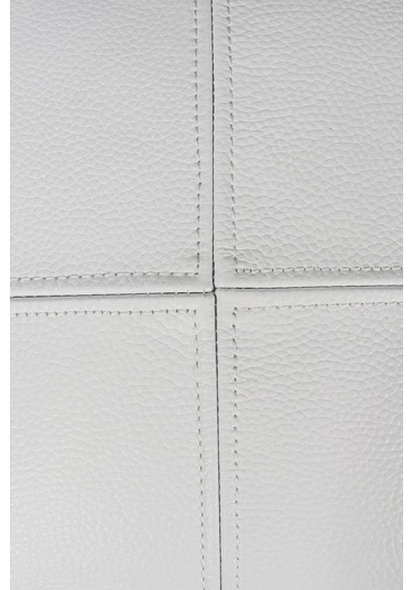 Premium Dekoratif Beyaz Deri Kırlent Kılıfı/ev Ve Ofis Için Gerçek Deri 45x45cm Kırlent Kılıfı Beyaz