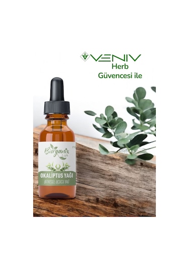 %100 Doğal Okaliptus Yağı 20 Ml - Bitkisel Uçucu Yağ 20 ML