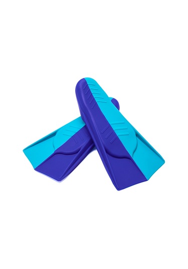 Vkemall Mavi Silikon Yüzme Ayak Kanadı - Geniş Kanatlı, İki Kanallı Su Çıkışı, Dayanıklı Ve Konforlu - Yetişkin & Çocuklar İçin Snorkel, Diving Ve Antrenman Çok Renkli