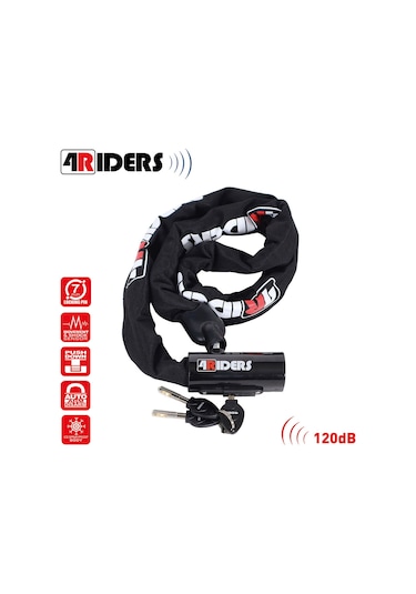 4riders Ranger Pro 10x150 Alarmlı Zincir Kilit
