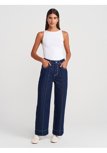 Dilvin 21048 Halter Yaka Top-beyaz Beyaz