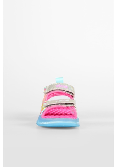 Vicco Can Işıklı Kız Çocuk Sandalet Fuşya