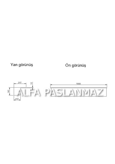 Duvar Su Şelalesi.Duvar Su Perdesi 100 CM Su Duvarı