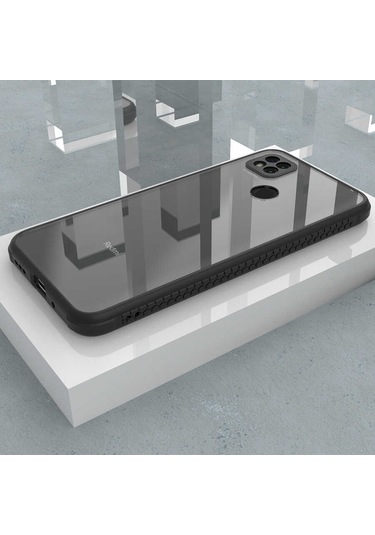 Teknocep Redmi 9c Kılıf Kaff Kapak - Kırmızı Kirmizi