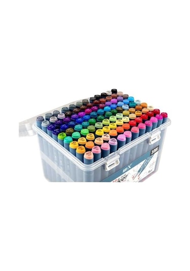 Rich Art X Sketch Marker Duo Çift Uçlu Marker Kalem 108 Renk Set 18052