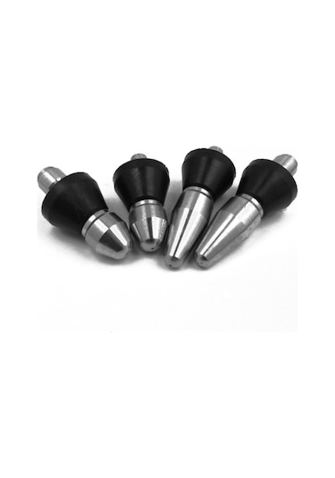 Vkemall Stainless Steel Boru Tıkanıklık Açıcı, Yüksek Basınçlı Temizleme Ucu, 1/4 İnç Uzun Uçlu, Kanal Ve Su Boruları İçin