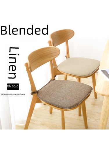 Springsun Kış Bahar Linen Sandalye Yastığı - Nane Yeşili - Nem Emici, Konforlu, Evde Koltuk/sandalye Kullanıma Uygun DiğER