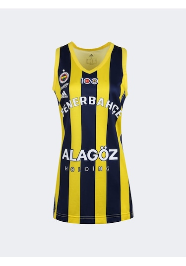 Fenerbahçe Basket Kadin Çubuklu Forma 23/24 Sari-lacivert Sarı - Lacivert