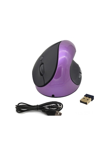 Geeroyoo Dikey Kablosuz Bluetooth Mouse - Ergonomik, Dayanıklı Ve Kullanışlı Diğer