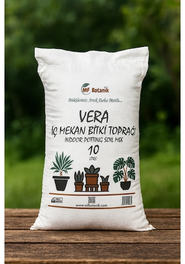 Mf Botanik Vera Özel Karışım İç Mekan Bitki Çiçek Toprağı 10 L