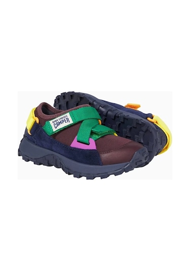 Bobo Choses X Camper Drift Trail Deri Tasarım Çocuk Sneaker Kahverengi