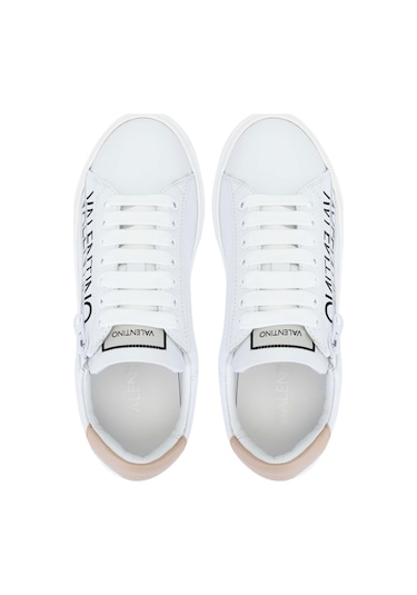 Mario Valentino Kadın Hakiki Deri Beyaz/nude Sneakers & Spor Ayakkabı 1040 91s3902 Bn Ayk Y24 Whıte/nude Beyaz - Ten