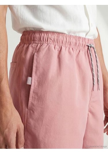 Lc Waikiki Pembe Kısa Boy Erkek Deniz Şortu